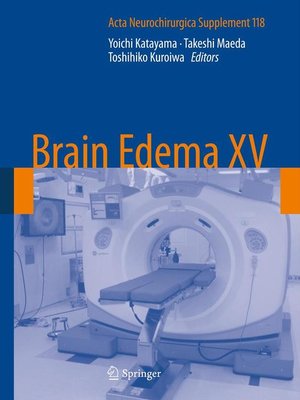 cover image of Brain Edema XV